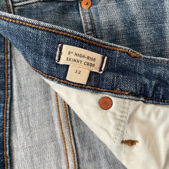 Madewell | 9" High Rise Skinny Crop - Picture 8 of 13